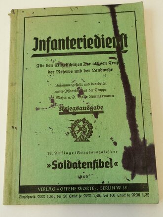 "Infanteriedienst - Für den Einzelschützen...