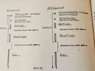 "Infanteriedienst - Für den Einzelschützen der aktiven Truppe der Reserve und der Landwehr"18. Auflage der Soldatenfibel 1940, 159 Seiten, DIN A5, viele Tintenflecken