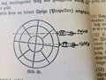 "Infanteriedienst - Für den Einzelschützen der aktiven Truppe der Reserve und der Landwehr"18. Auflage der Soldatenfibel 1940, 159 Seiten, DIN A5, viele Tintenflecken