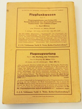 "Flugfunkwesen" Heft 26, Teil I Physikalische...