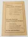 "Der Schießmeister" Anweisung zur sicheren Ausführung der Sprengarbeit, zweite umgearbeitete Auflage 1935, 58 Seiten, DIN A5.  KEINE Militärische Vorschrift