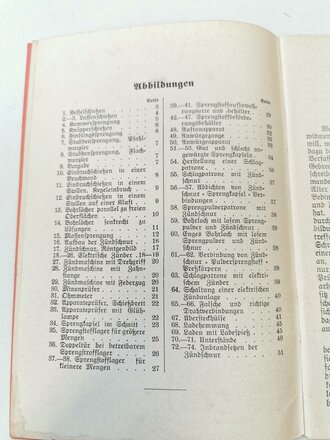 "Der Schießmeister" Anweisung zur sicheren Ausführung der Sprengarbeit, dritte unveränderte Auflage 1939, 56 Seiten, DIN A5, KEINE Militärische Vorschrift