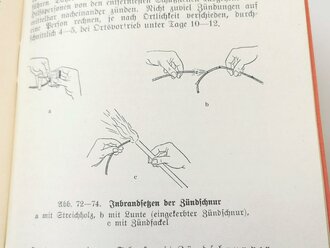 "Der Schießmeister" Anweisung zur sicheren Ausführung der Sprengarbeit, dritte unveränderte Auflage 1939, 56 Seiten, DIN A5, KEINE Militärische Vorschrift