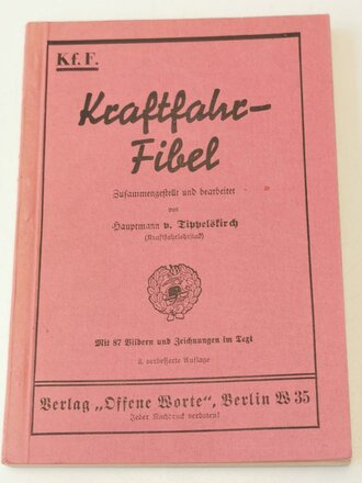 "Kraftfahr-Fibel" zusammengestellt und...