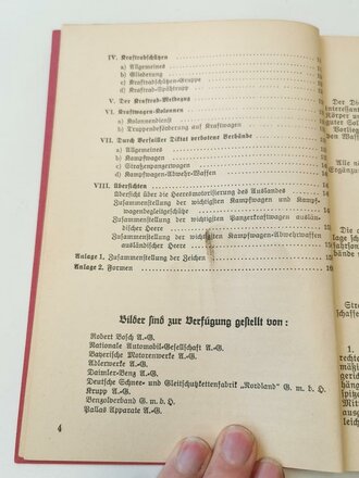 "Kraftfahr-Fibel" zusammengestellt und bearbeitet von Hauptmann v. Tippelstirch, 160 Seiten, DIN A5