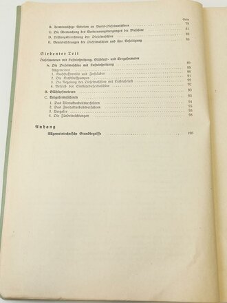 "Motorenkunde" Leitfaden, zweite-verbesserte Auflage Wort und Bildteil 1941, DIN A4