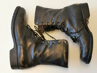 U.S. 1973 dated pair of combat boots, size 7W. Used,...