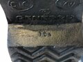 U.S. 1973 dated pair of combat boots, size 7W. Used, uncleaned