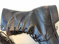 U.S. 1973 dated pair of combat boots, size 7W. Used, uncleaned