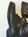 U.S. 1973 dated pair of combat boots, size 7W. Used, uncleaned