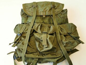 U.S. Nylon Rucksack, ALICE Pack, used, uncleaned, with carrying straps