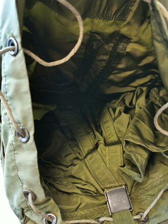 U.S. Nylon Rucksack, ALICE Pack, used, uncleaned, with carrying straps