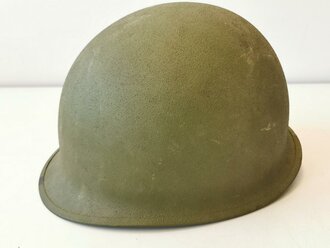 U.S. post war steel helmet shell, original paint