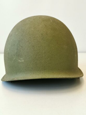 U.S. post war steel helmet shell, original paint