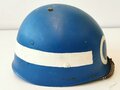 U.S. post war helmet liner, original blue paint " CG"