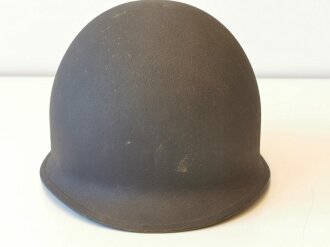 U.S. post war steel helmet shell, original dark blue paint