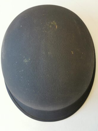 U.S. post war steel helmet shell, original dark blue paint