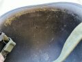 U.S. post war steel helmet shell, original dark blue paint