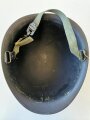 U.S. post war steel helmet shell, original dark blue paint