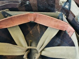 U.S. WWII helmet liner, original blue paint