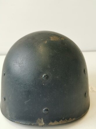 U.S. WWII helmet liner, original blue paint