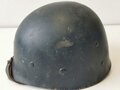 U.S. WWII helmet liner, original blue paint