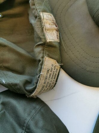 U.S. field cap hot weather, mostly 2nd pattern, damaged,all small sizes13 pieces total