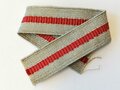 Deutsches Rotes Kreuz DRK, Auszeichnungsborte für 15 Dienstjahre, breite 15 mm, länge 13cm
