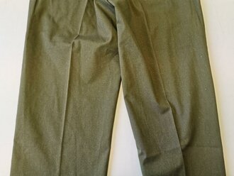 U.S. Utility trousers 2nd pattern, 1960´s till early 70´s, this is the one you´ll see in early Vietnam war pics. Size 38 x 31, very good condition