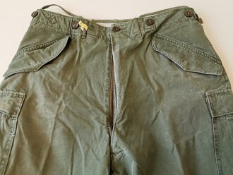 U.S. trousers field M-1951, size Regular medium, used