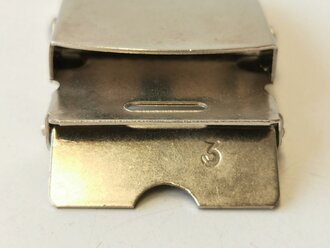 U.S.  wen belt buckle, silver