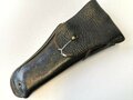 U.S. Colt holster. Blackened leather, used