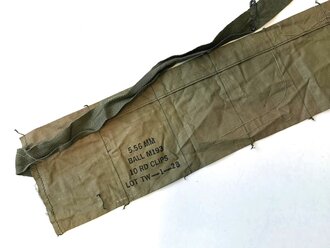 U.S. 196? dated 5,56mm Ammunition Bandolier . Unissued set