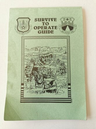 U.S. 1993 dated  Survive to operate guide 44 pages, used