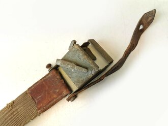 Rückenpolster für Feldfunkgerät, Handladesatz usw. der Wehrmacht. getragenes Stück in gutem Zustand, ungereinigt