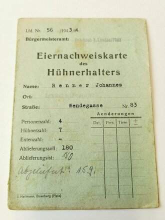 Konvolut Ausweise meist 2. Weltkrieg, alles mehr oder weniger defekt