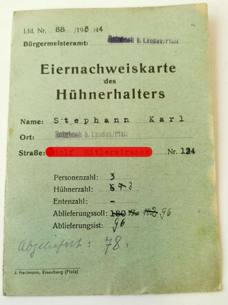 Konvolut Ausweise meist 2. Weltkrieg, alles mehr oder weniger defekt