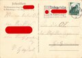 III. Reich - farbige Propaganda-Postkarte  " Reichsparteitag Nürnberg 1934 ", gelaufen