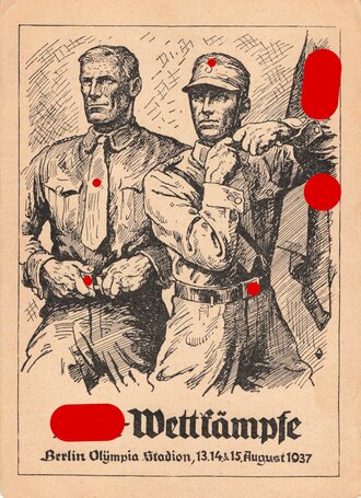 III. Reich - Propaganda-Postkarte "...