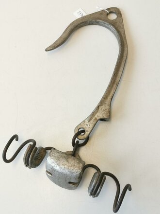 Abspannhaken für Feldfernkabel der Wehrmacht, datiert 1939