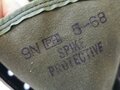 U.S. 1968 dated Tropical Combat boots, unissued, size 9N