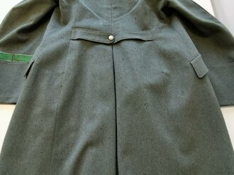 Zoll, Mantel für einen Offizier, die Effekten original vernäht, wenige Mottenlöcher, schweres Eigentumstück