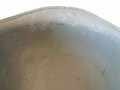 U.S. WWII front seam steel helmet shell, overpainted