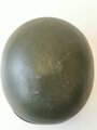 U.S. WWII front seam steel helmet shell, overpainted