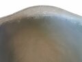 U.S. WWII front seam steel helmet shell, overpainted