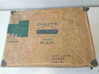 U.S. 1966 dated cardboard shipping container for Canopy,...