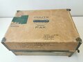 U.S. 1966 dated cardboard shipping container for Canopy, personnel Para Type T-10