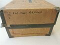 U.S. 1966 dated cardboard shipping container for Canopy, personnel Para Type T-10