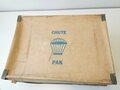 U.S. 1966 dated cardboard shipping container for Canopy, personnel Para Type T-10