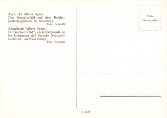 Ansichtskarte "Das Zeppelinfeld auf dem...
